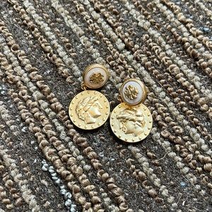 Tory burch antique earrings